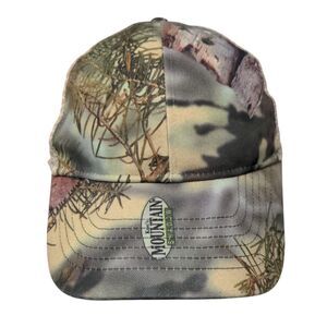 King's Mountain Shadow Strapback Mesh Back Trucker Hat Camo OSFA Hunting